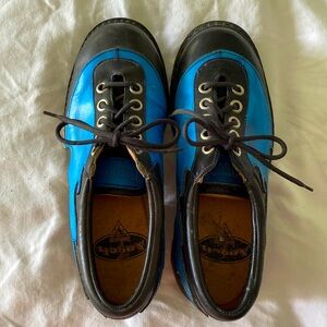 John Fluevog The Original Angels Blue Flame Shoe Unisex Shoe